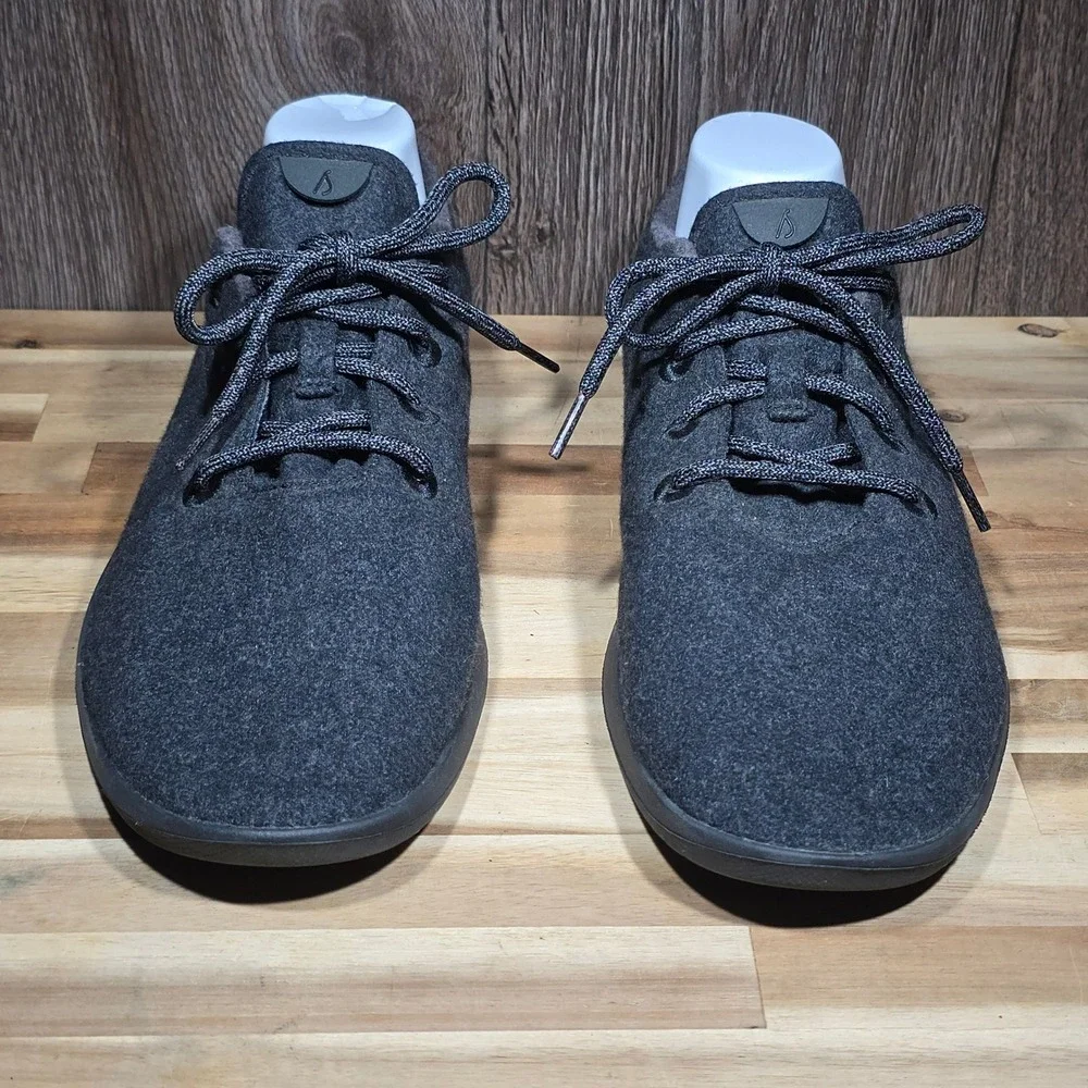 Allbirds Wool Runners‎ Mens 13 Charcoal Grey Merino Wool Walking Shoes